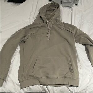 Gymshark Khaki Hoodie with Logo